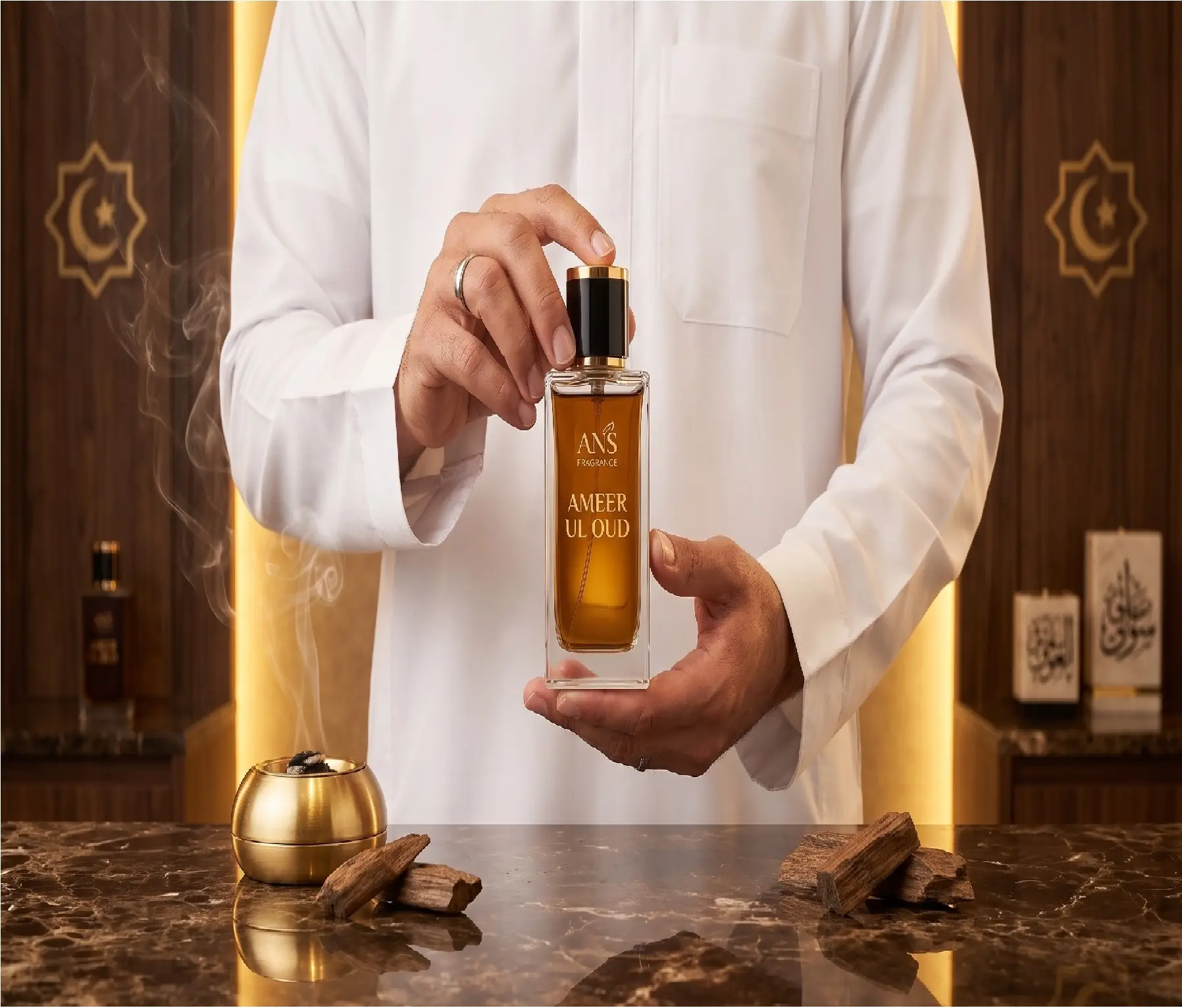 ARABIC PERFUME BANNER